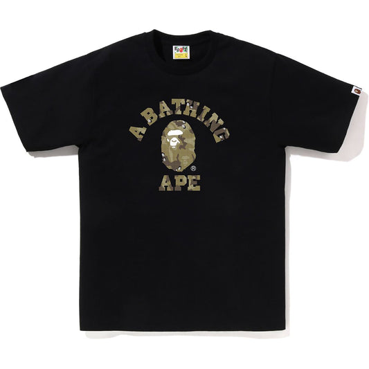 Bape Bitmap College Black Tee