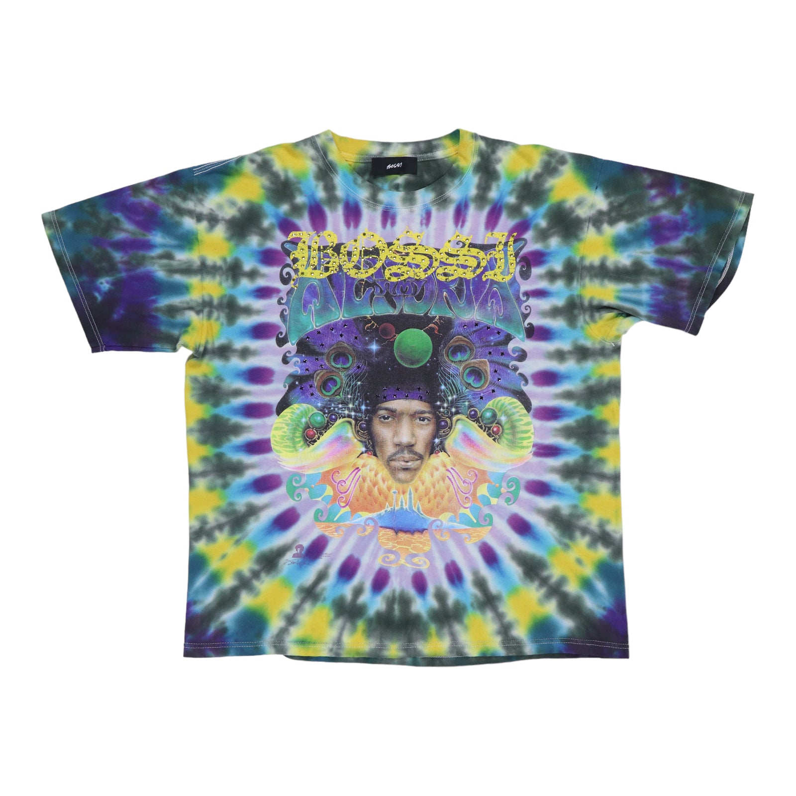 Jimi Hendrix Fecha De Muerte NUEVO Jimi Hendrix Tie Dye T-Shirt