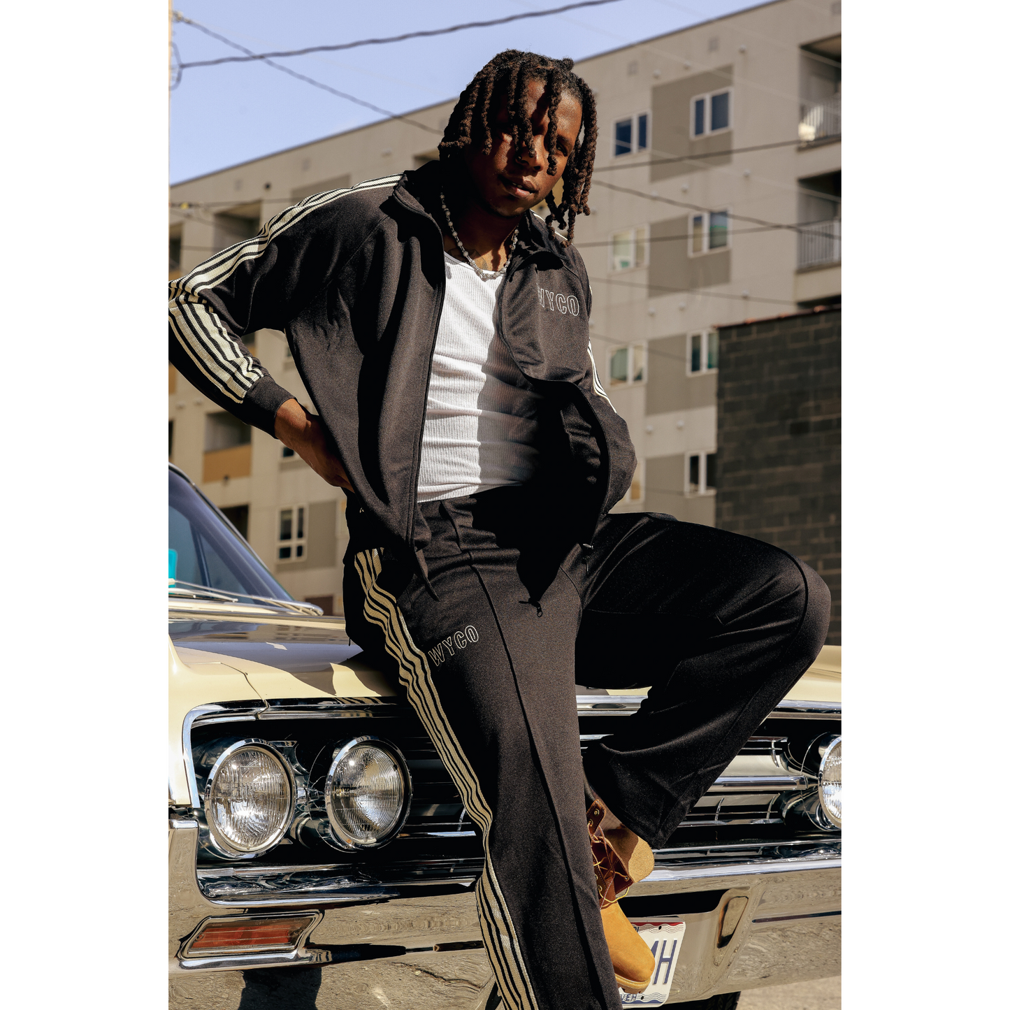 WyCo Vintage Black Track Pants