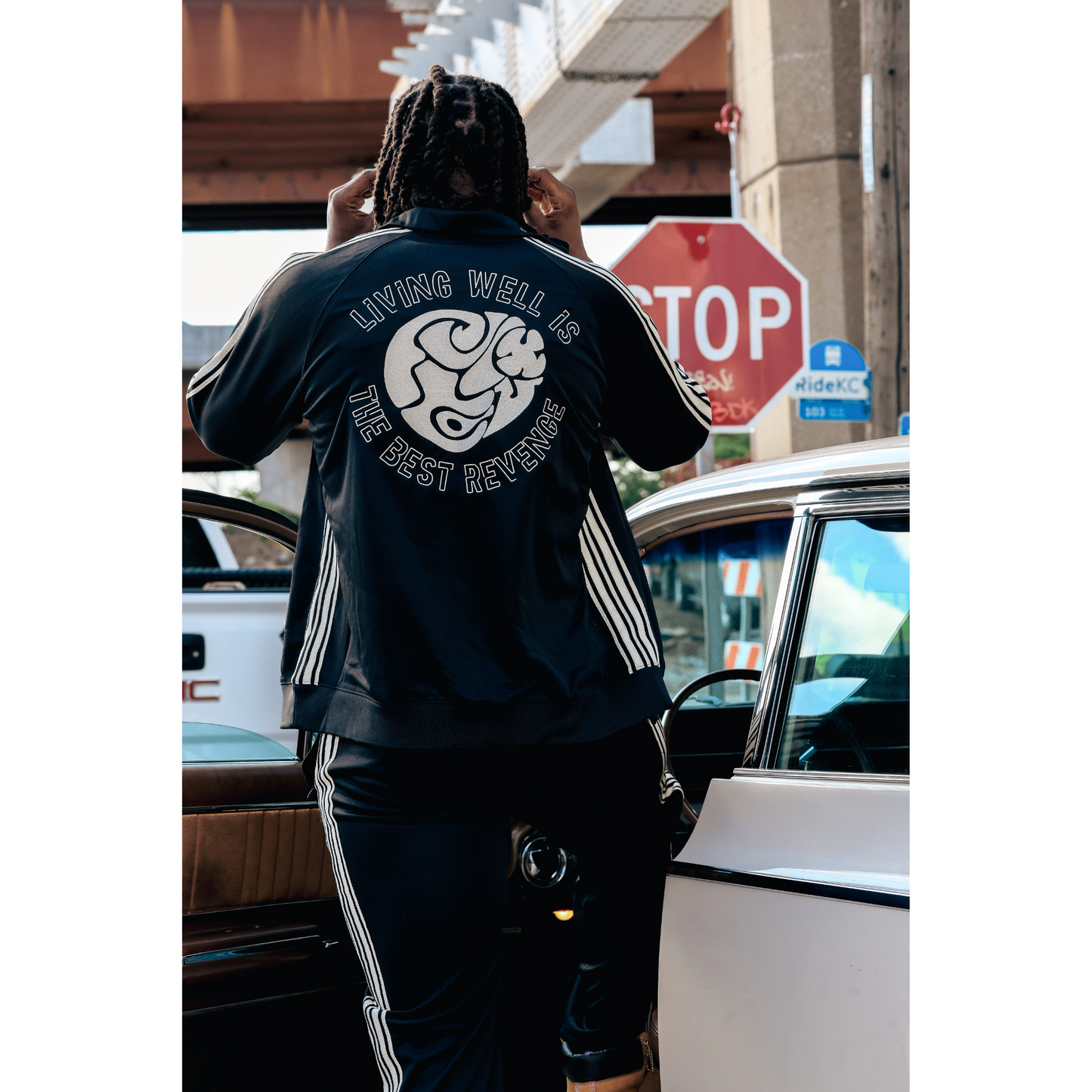 WyCo Vintage Black Track Pants