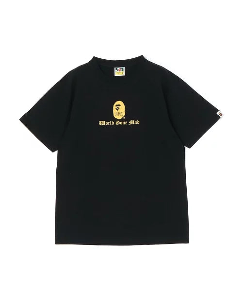 A Bathing Ape Logo Black Tee