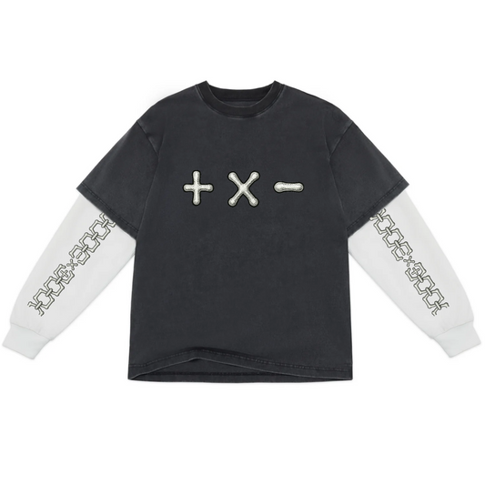 Addition By Subtraction Locked In Long Sleeve Shirt