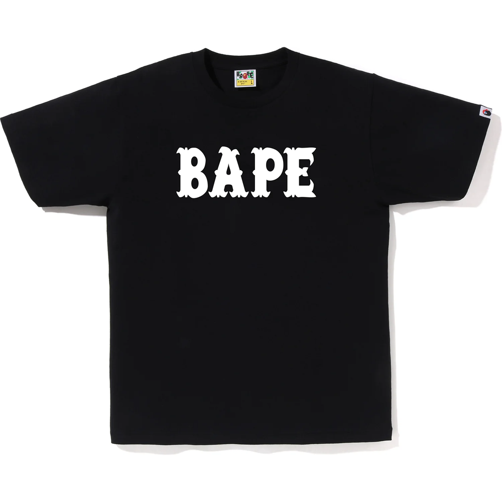 A Bathing Ape Bape Black Tee