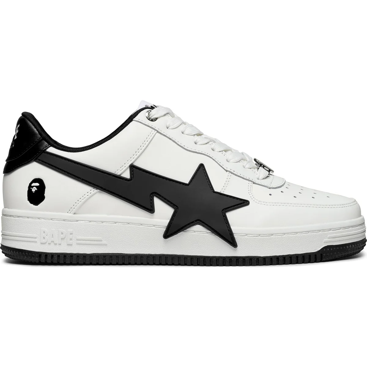 A Bathing Ape Bape Sta OS #2 White/Black – WyCo Vintage Broadway