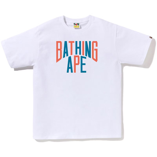 A Bathing Ape Colors NYC White Tee