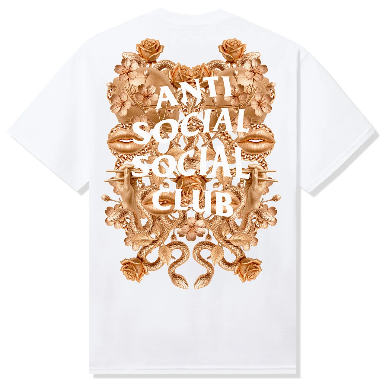 Anti Social Social Club Golden White Tee