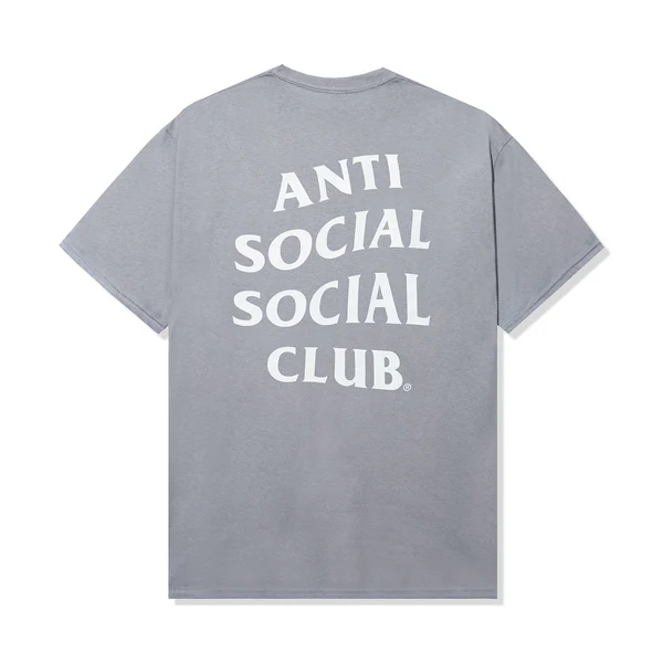 Anti Social Social Club Seasonal Mind Games Medium Grey Tee