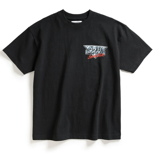 Anti Social Social Club Snow Cat Black Tee