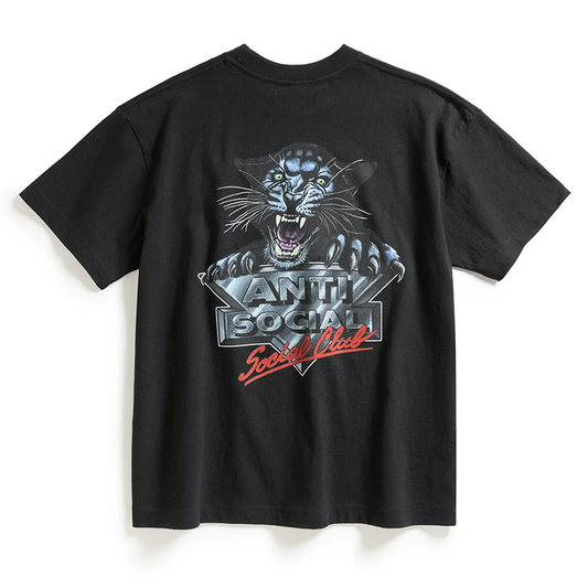 Anti Social Social Club Snow Cat Black Tee