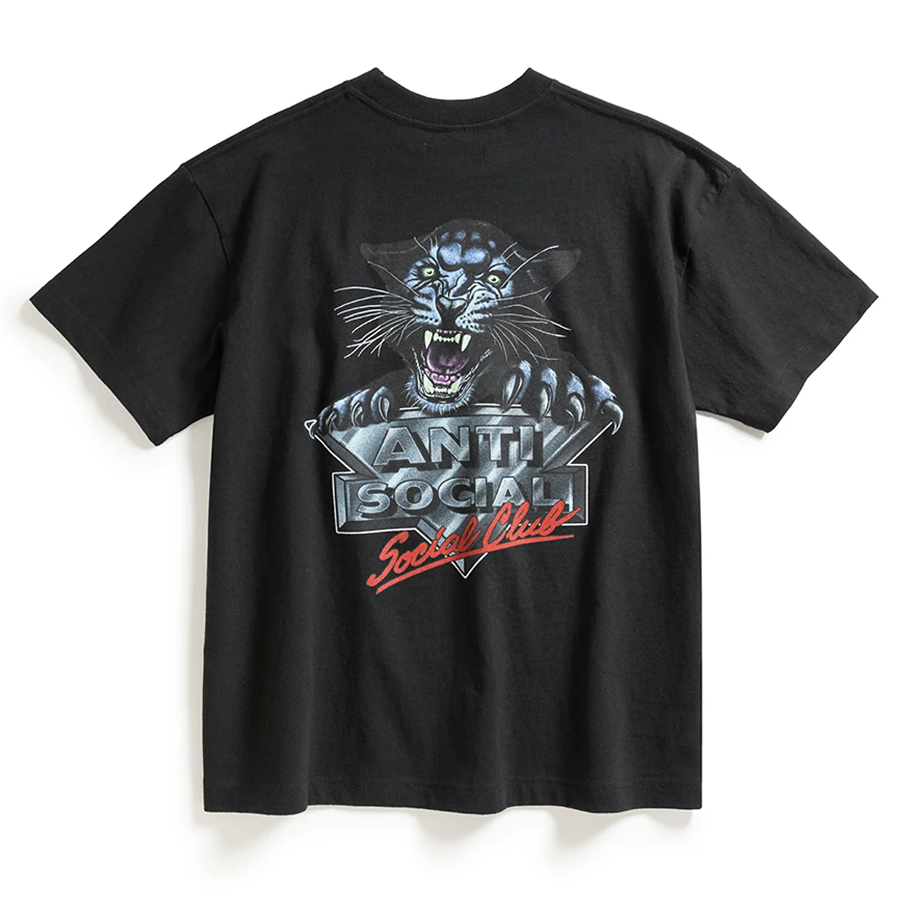 Anti Social Social Club Snow Cat Black Tee
