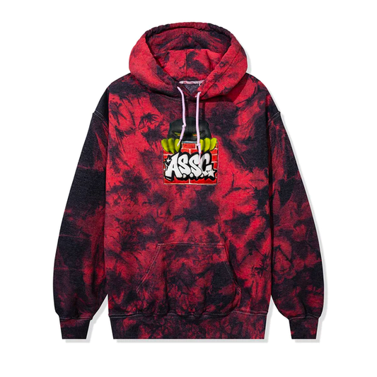 Anti Social Social Club Snow On The 405 Red/Black Hoodie