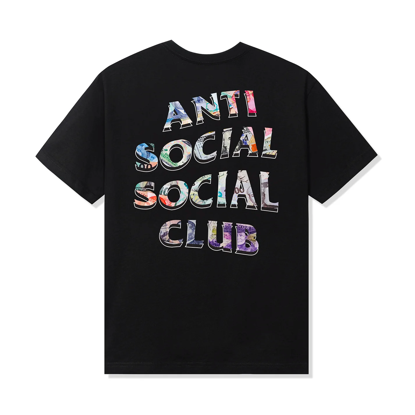 Anti Social Social Club All My Friends Are Dead Presidents Black Tee