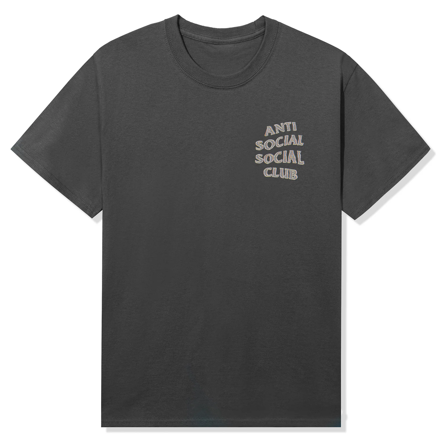 Anti Social Social Club Blurred Lines Mind Games Medium Grey Tee