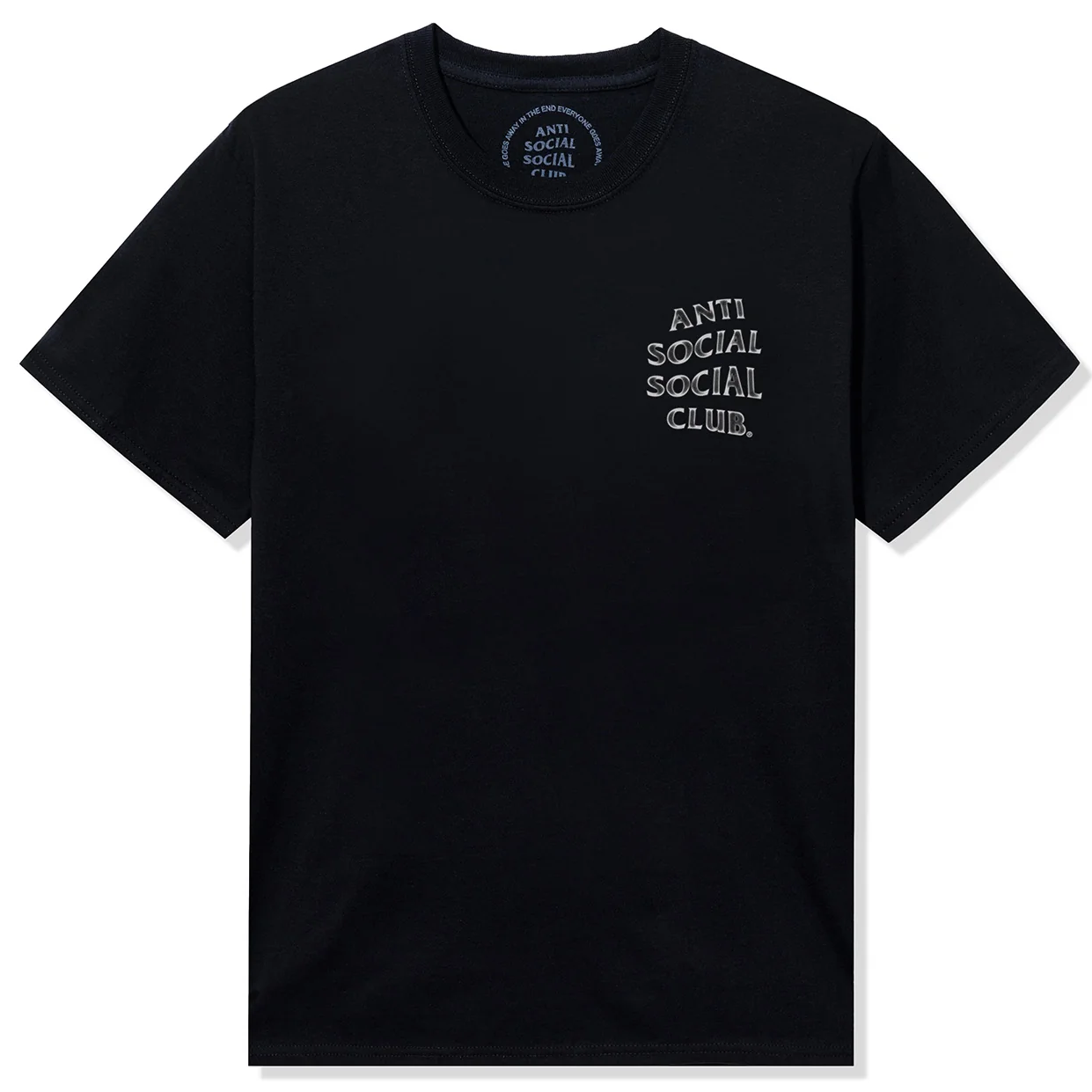 Anti Social Social Club Burnout Black Tee