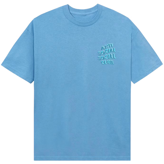 Anti Social Social Club Deeper Than Usual Aquatic Blue Tee