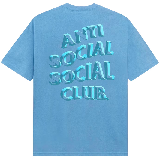Anti Social Social Club Deeper Than Usual Aquatic Blue Tee