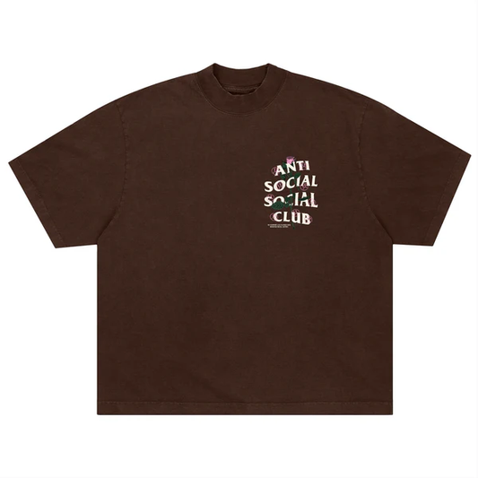 Anti Social Social Club Fin De Semana Brown Tee