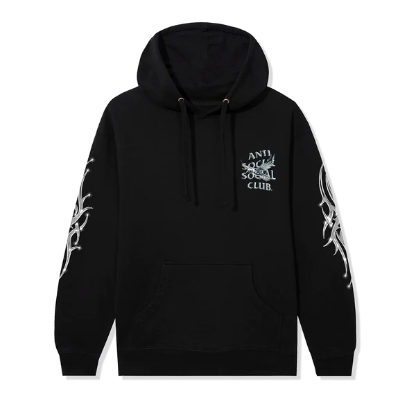 Anti Social Social Club Frantically Melting Black Hoodie