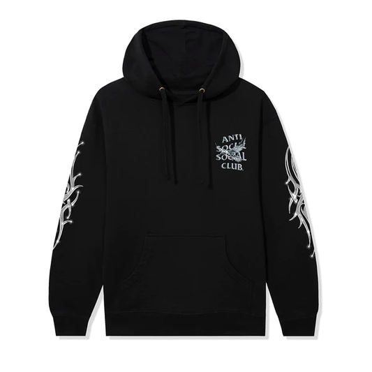 Anti Social Social Club Frantically Melting Black Hoodie