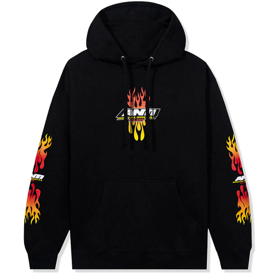 Anti Social Social Club Hot At First Black Hoodie