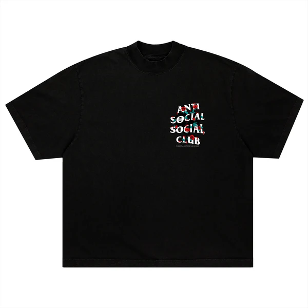Anti Social Social Club Miles De Rosas Black Tee