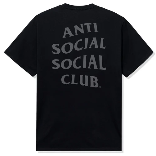 Anti Social Social Club Mind Games Tonal Black Tee
