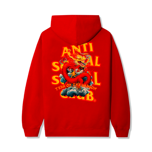 Anti Social Social Club No Sympathy Red Hoodie