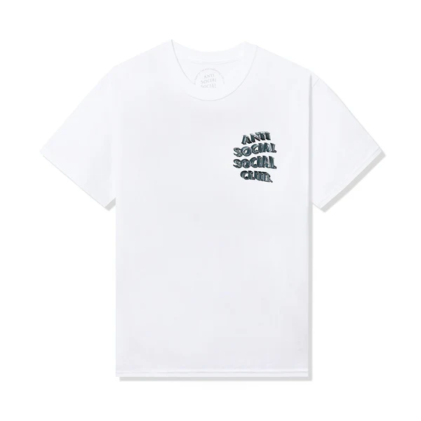 Anti Social Social Club Not Fair White Tee back
