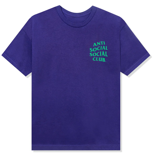 Anti Social Social Club Nothing Else Purple Tee