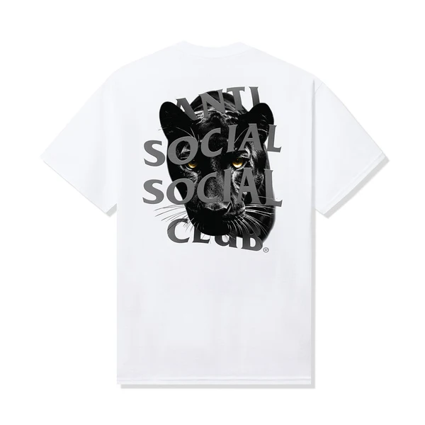 Anti Social Social Club Panther White Tee