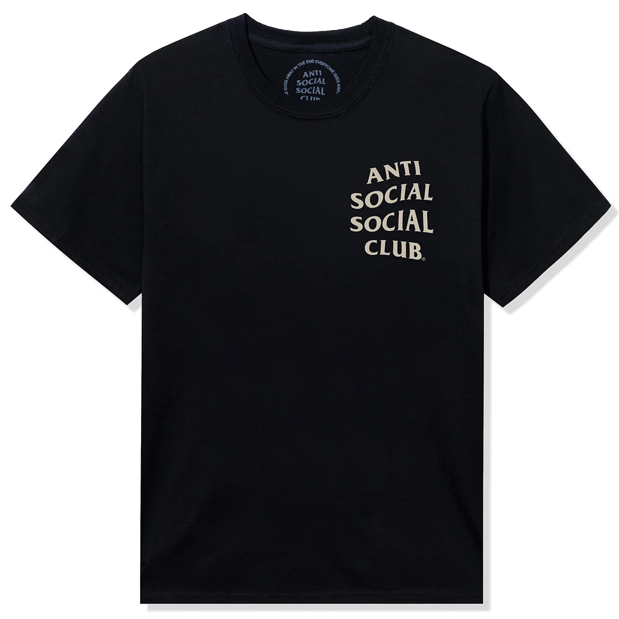Anti Social Social Club Seasonal Mind Games Black Tee