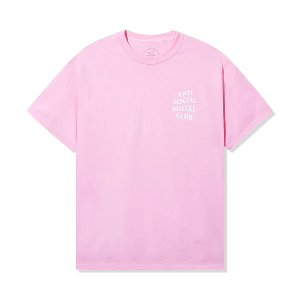 Anti Social Social Club Seasonal Mind Games Candy Pink Tee