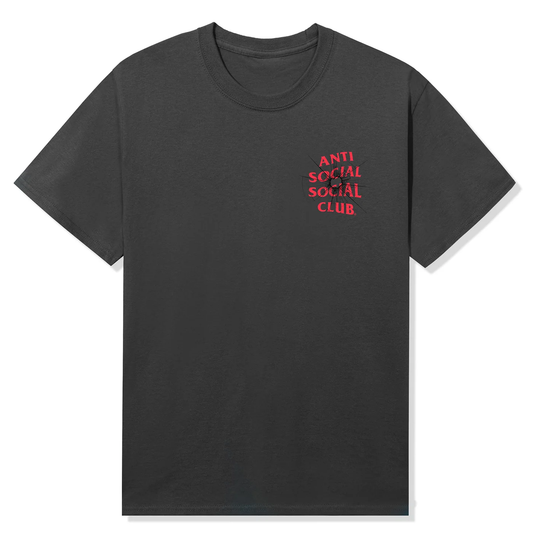 Anti Social Social Club Theories Charcoal Tee