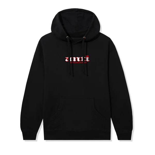 Anti Social Social Club You Dont Know Me Black Hoodie