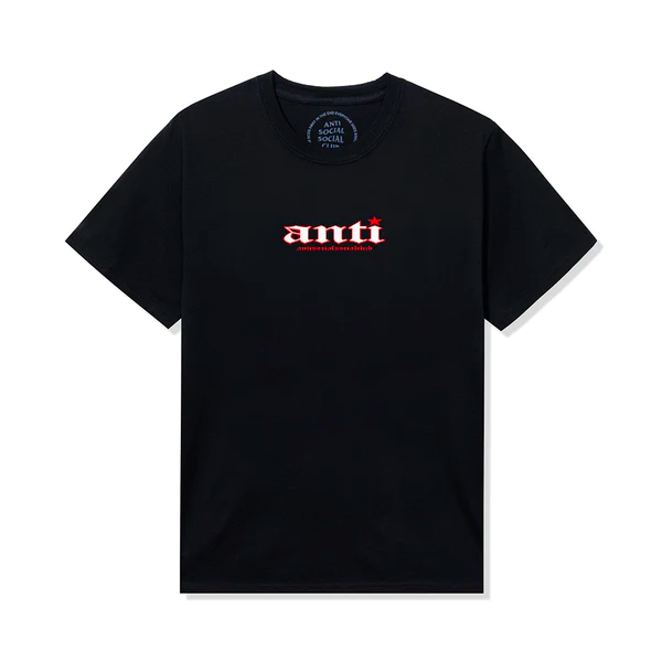Anti Social Social Club You Dont Know Me Black Tee