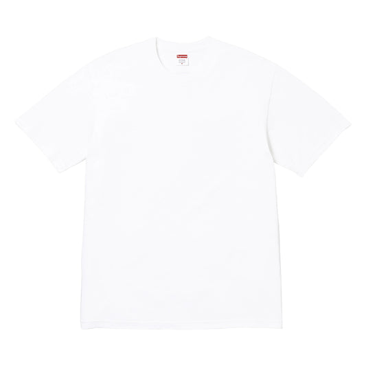 Supreme Gems white T-shirt, back view
