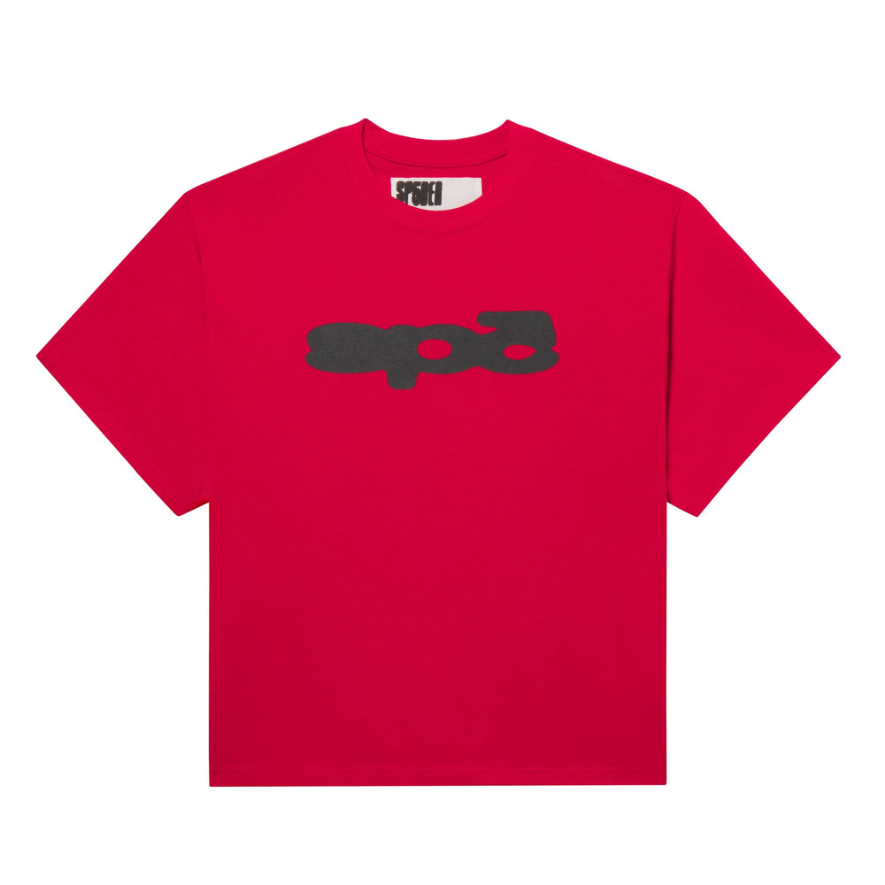 Sp5der SP5 Bubble Red Tee front