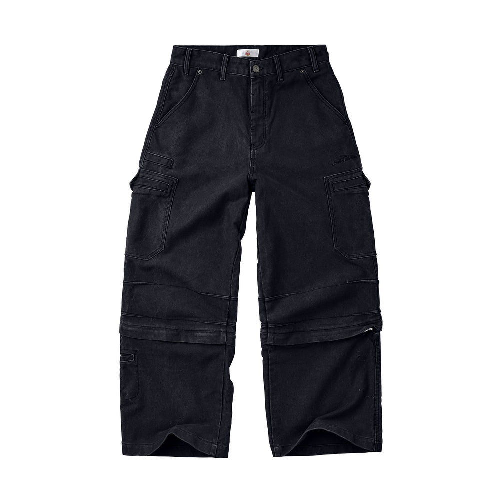 Vale Parachute black cargo pants, front view