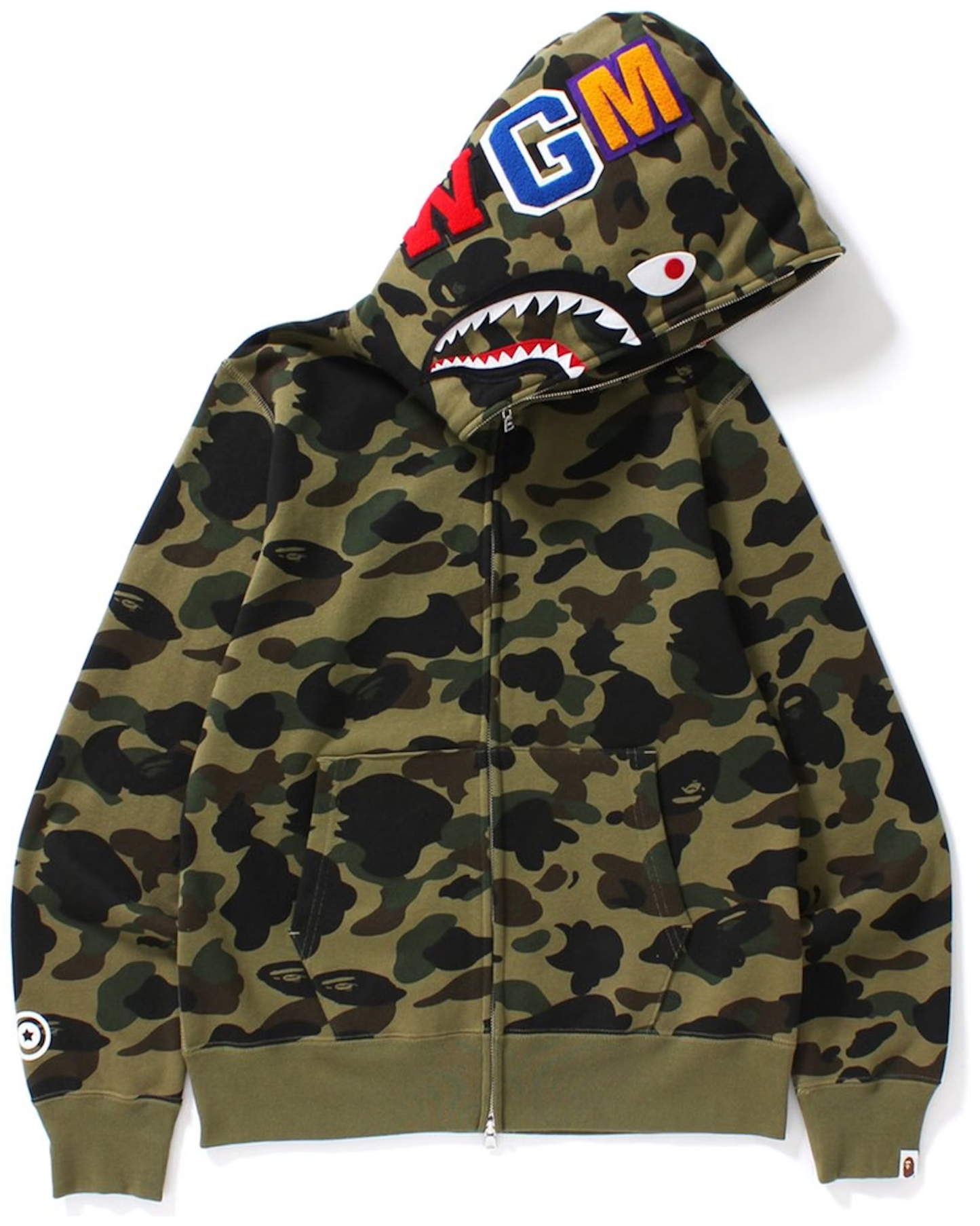 Bape 1st Camo Shark Full Zip Hoodie