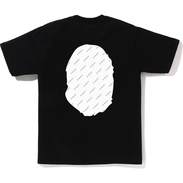 BAPE Hexagram Big Ape Head Black Tee