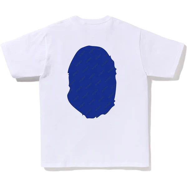 BAPE Hexagram Big Ape Head White Tee