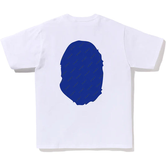 BAPE Hexagram Big Ape Head White Tee