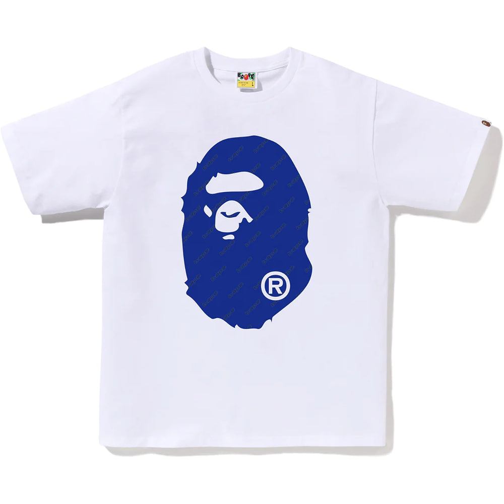 BAPE Hexagram Big Ape Head White Tee