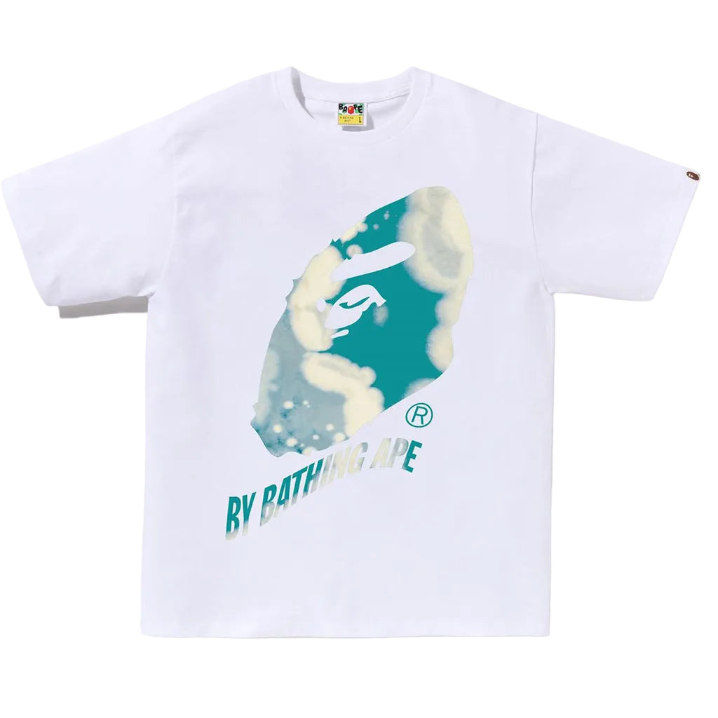 BAPE Tie Dye Twist Tee White