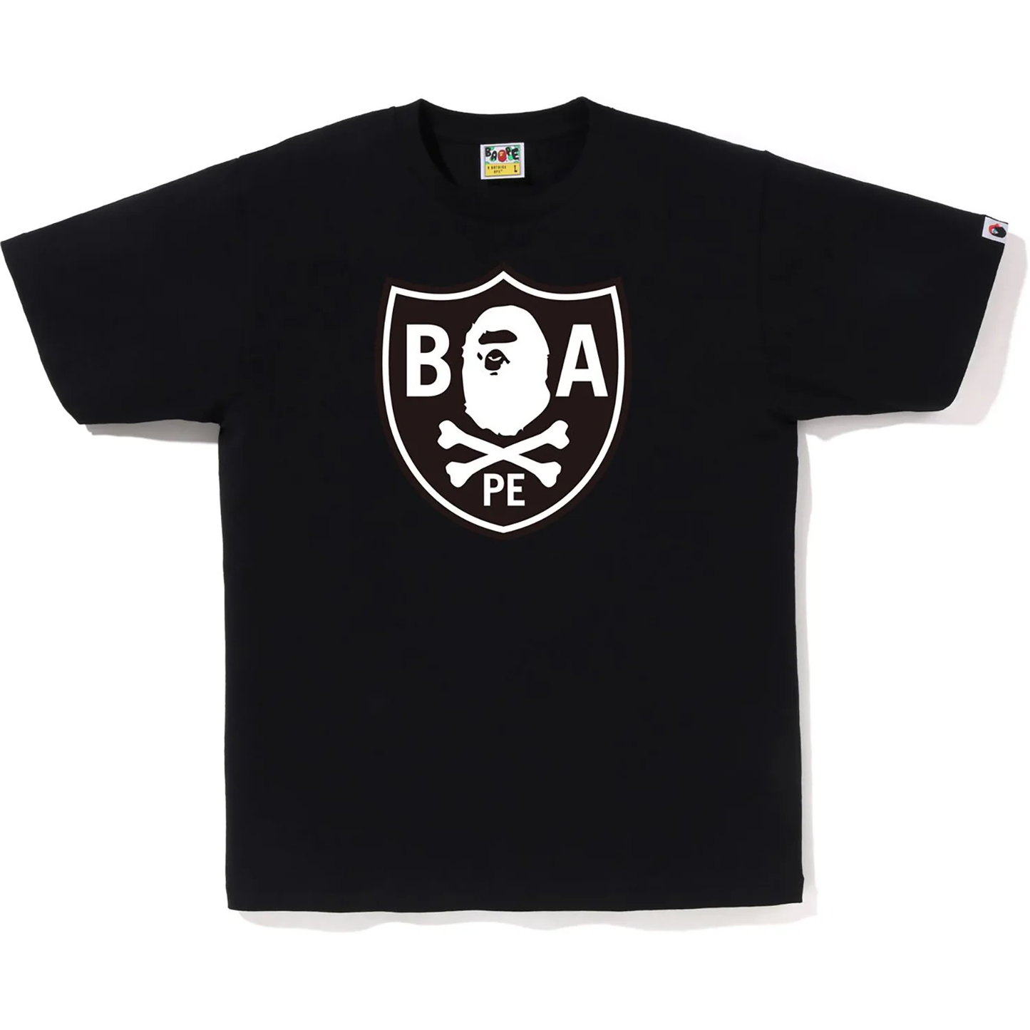 Bape Ape Crossbone Black Tee