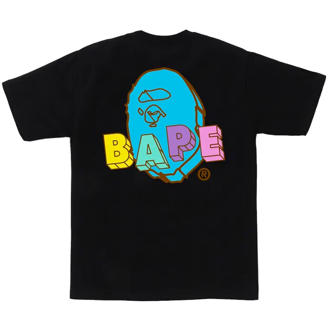 Bape Popsicle Black Tee