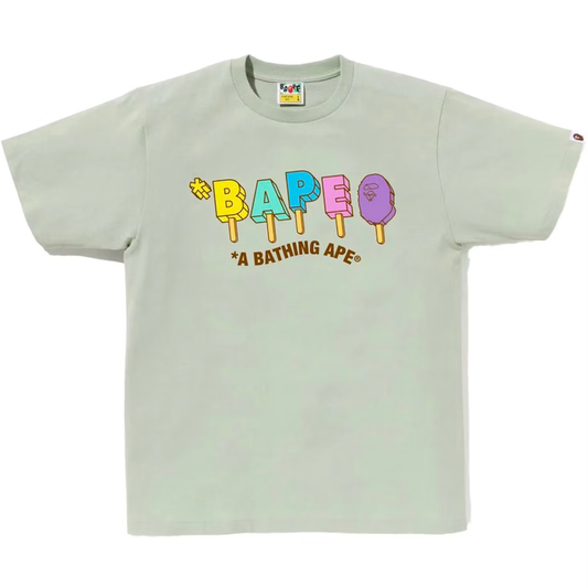 Bape Popsicle Green Tee