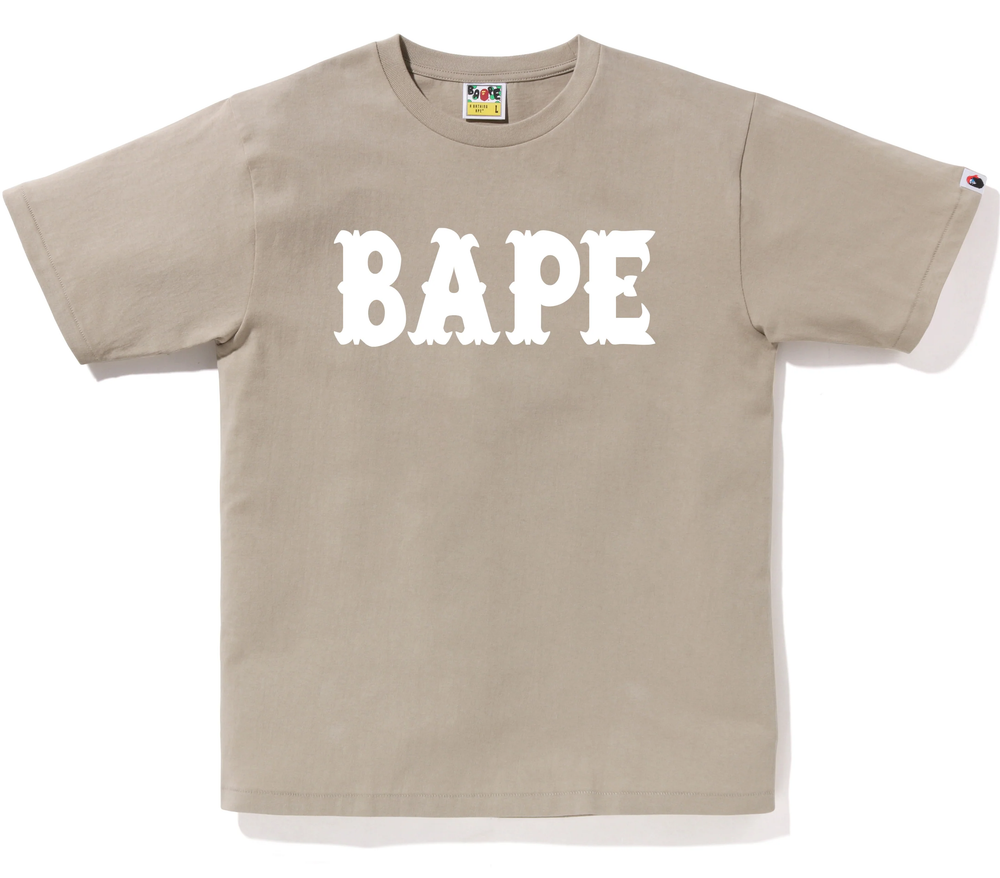 Bape US Pirate Store Beige Tee
