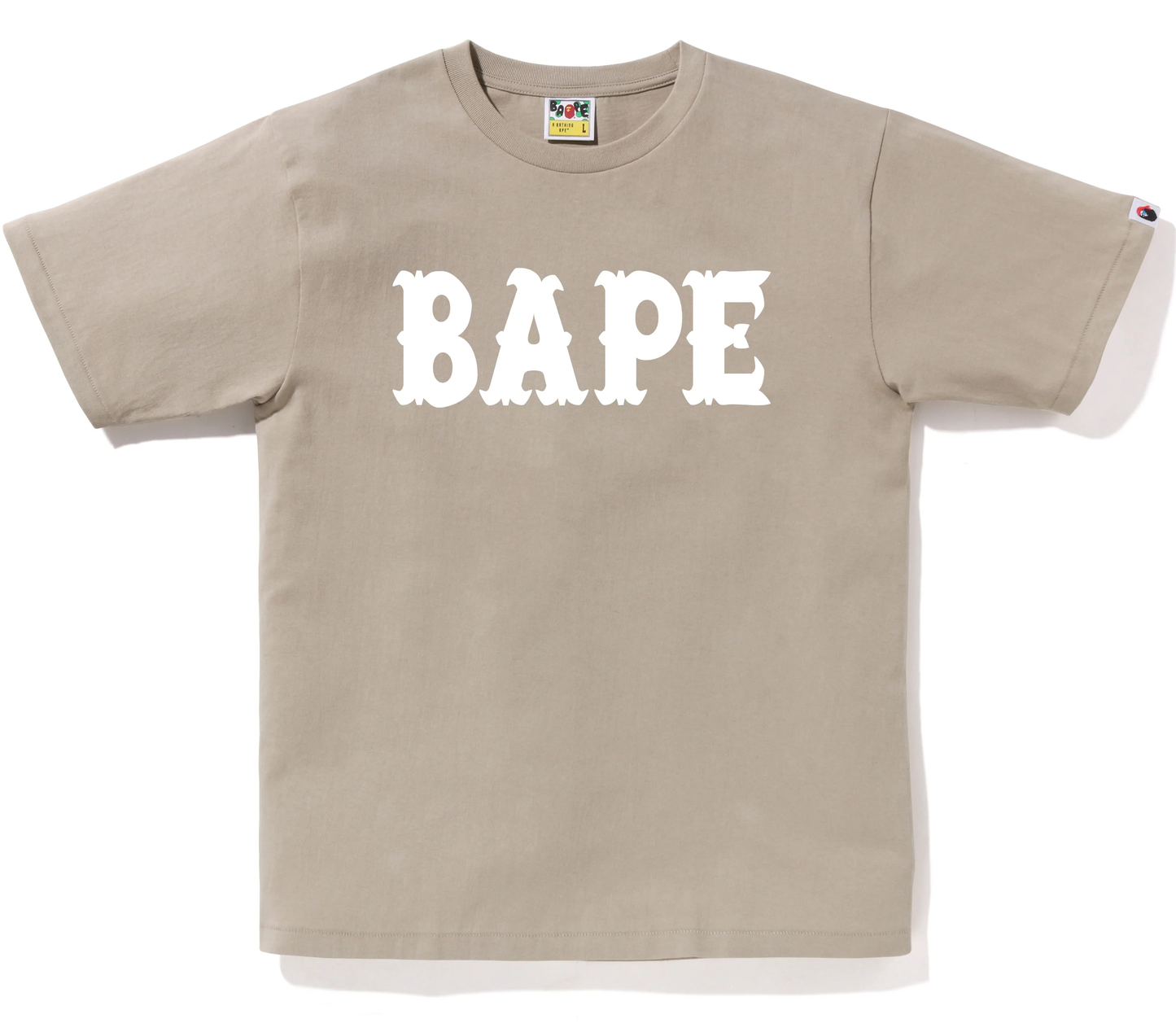 Bape US Pirate Store Beige Tee
