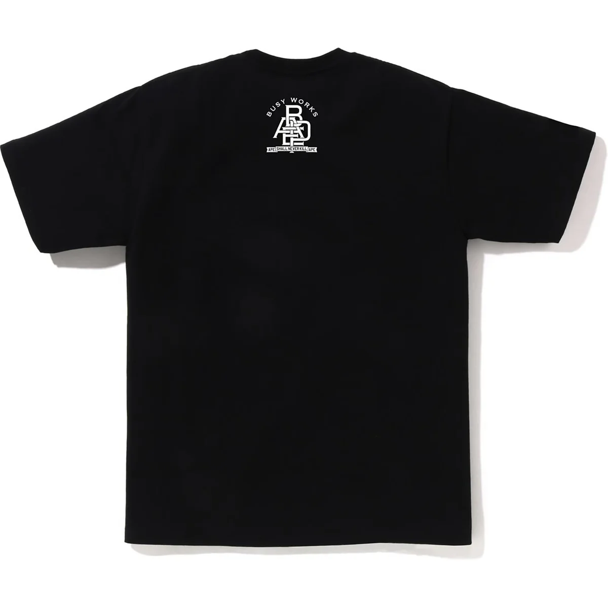 Bape Varsity Font Black Tee